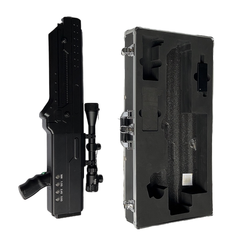  红山街道手持便携式枪型低空防御反制四通道A型