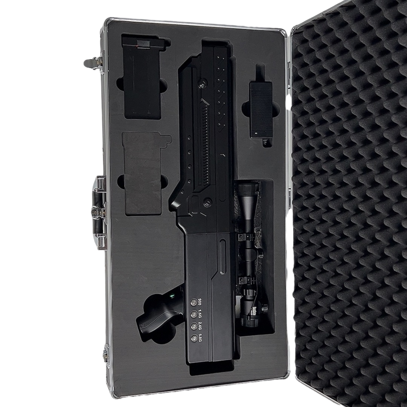  红山街道手持便携式枪型低空防御反制四通道B型